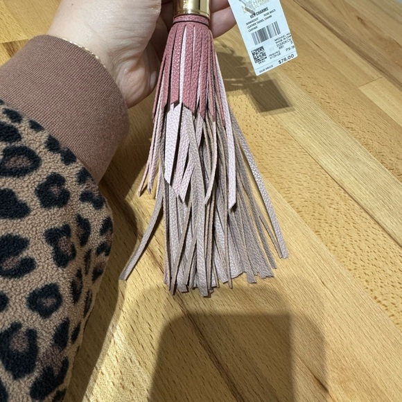 Michael Kors Shades of Pink Tassel Keychain Charm - Picture 3 of 7